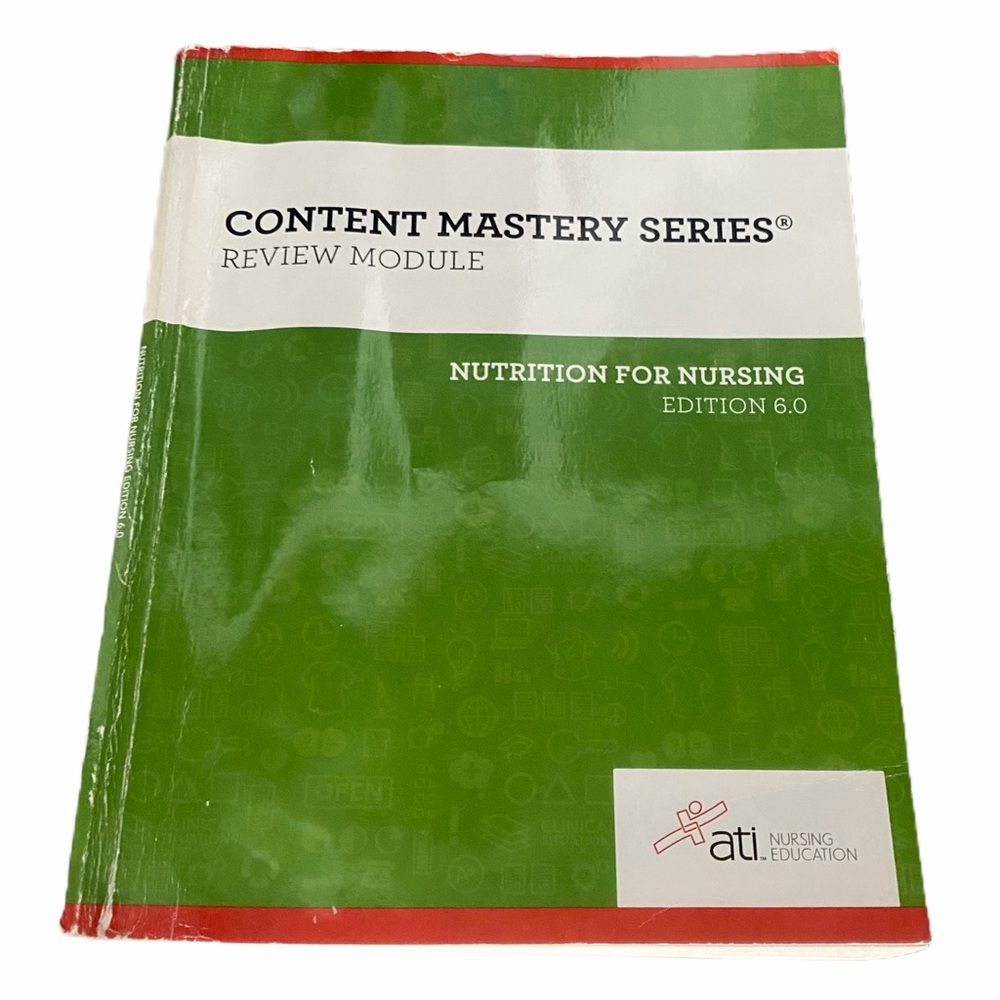 ATI RN NUTRITION FOR NURSING EDITION 6.0